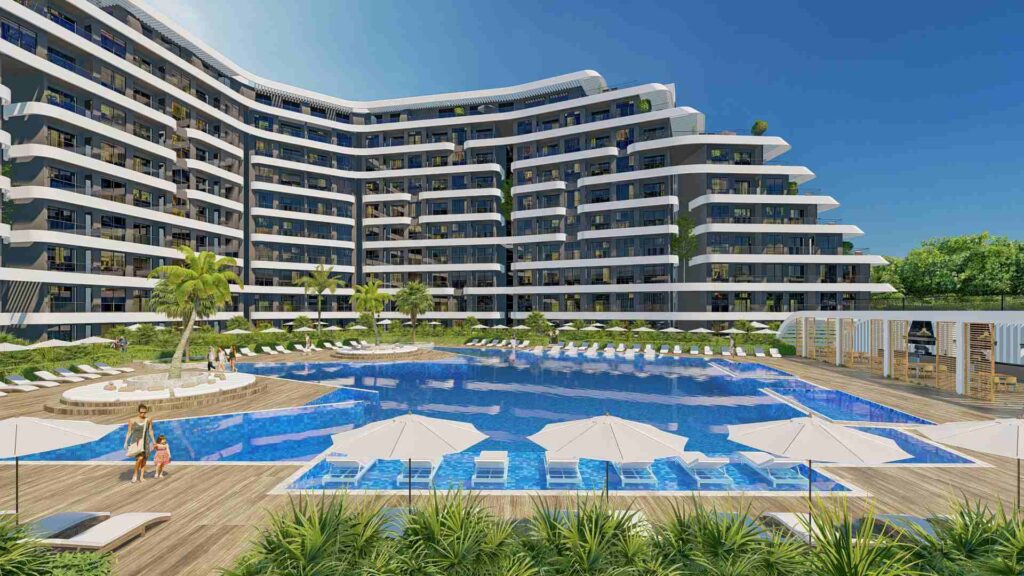 The Queen Collection: Luxury Apartments For Sale with Private Beach in Antalya