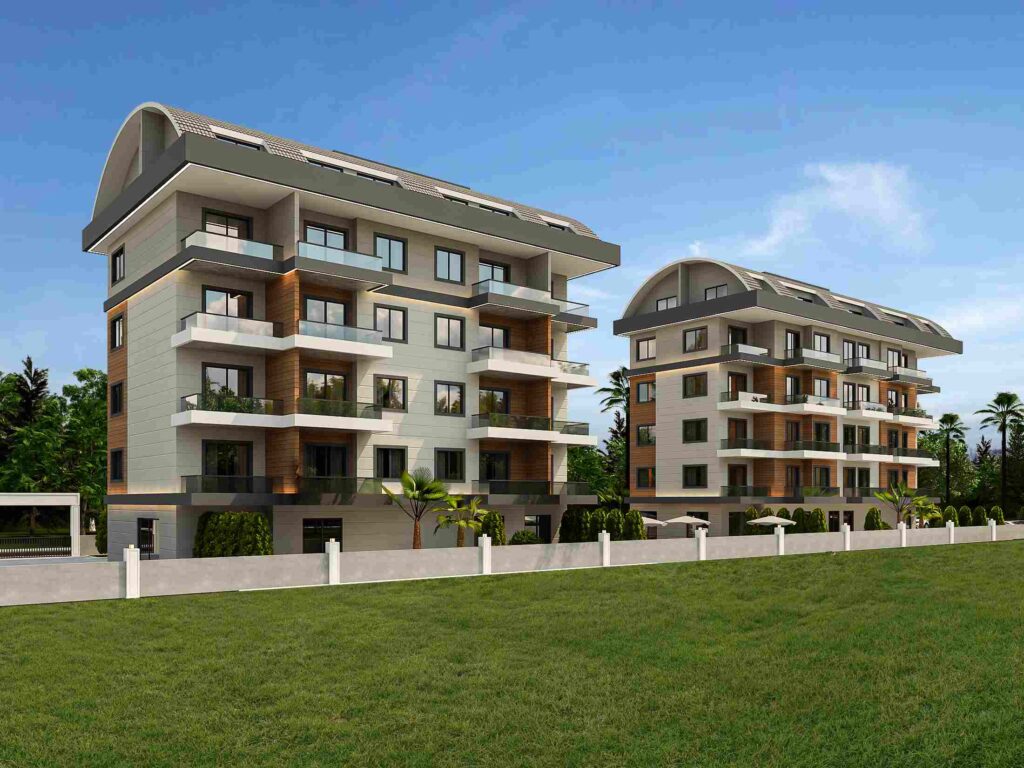 Brand New Apartments For Sale with Stunning Sea Views in Payallar, Alanya
