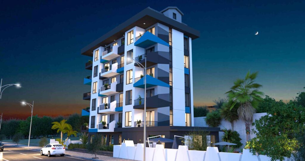 New Apartments for Sale in Avsallar Alanya with Pool, Fitness and Sauna | 17 Units Available