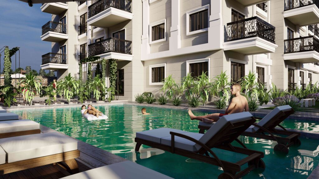 Luxury Apartments For Sale in Alanya Demirtas | Sea View | 35 Units | Sauna, Gym, Turkish Bath