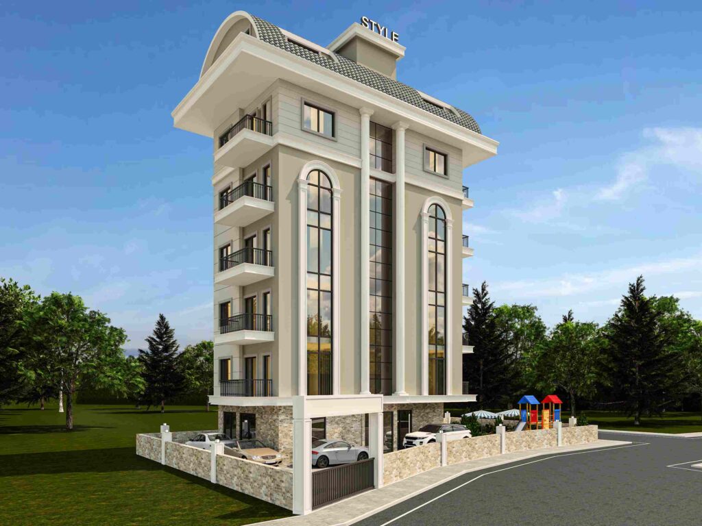  Luxurious Apartments in Alanya 's Avsallar Neighborhood - 800m from the Beach