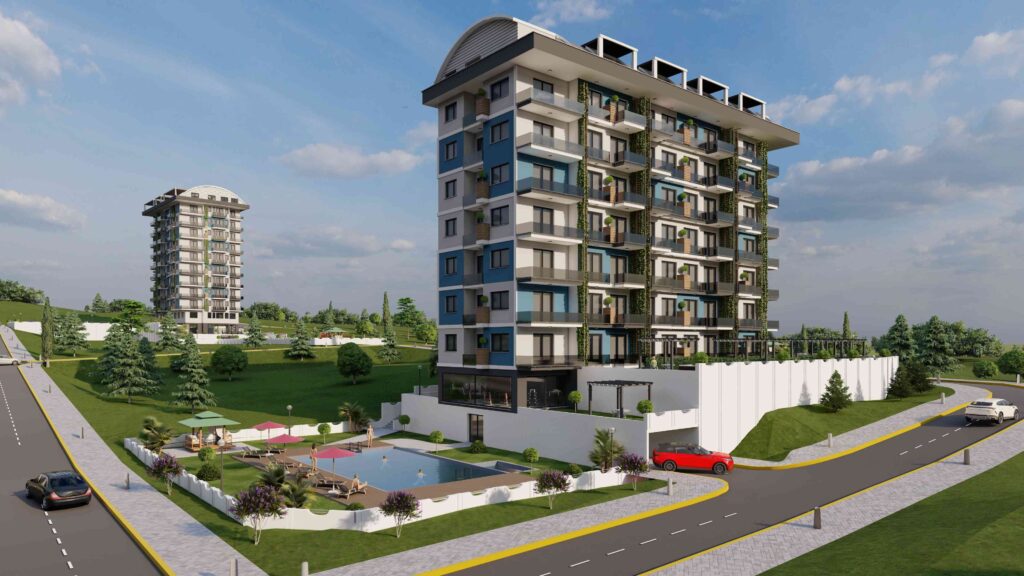 Luxury Apartments with Pool and Fitness Center in Prime Location | 54 Flats for Sale