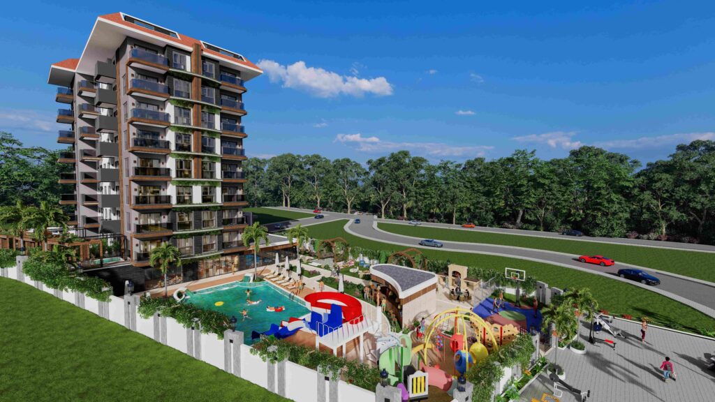 Luxury Apartments and Penthouses in Alanya Payallar  | High-Quality Finishes and Amenities